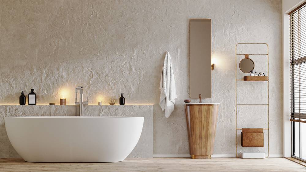Salle de bains à Cormes