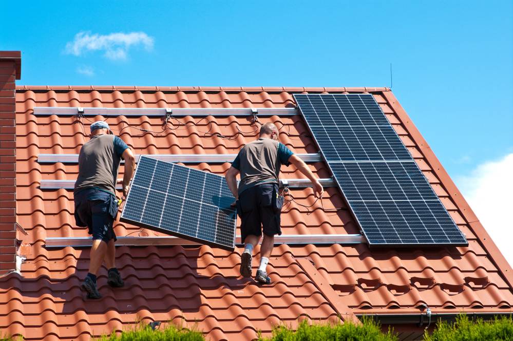 Panneaux photovoltaïques à Cormes