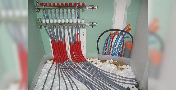 Installation d'un circuit de chauffage