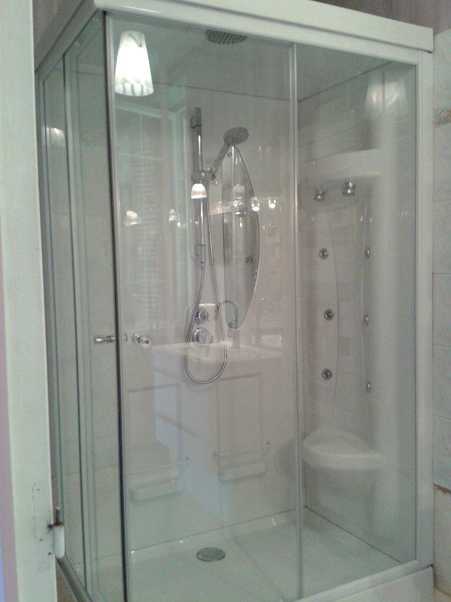 création douche italienne